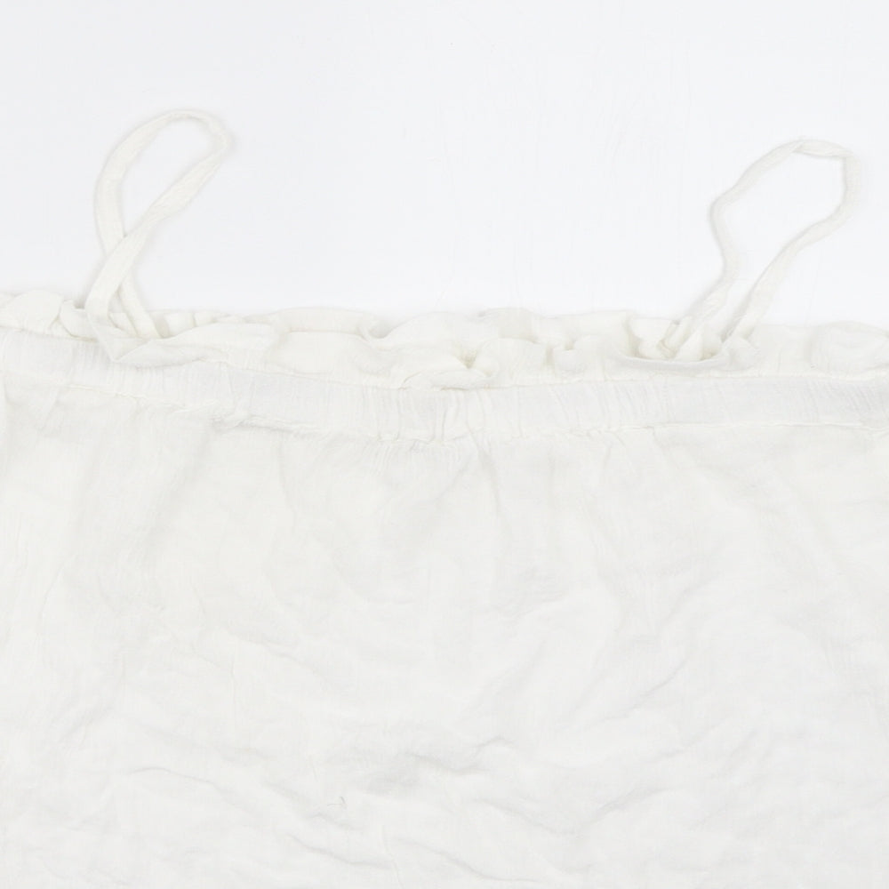 River Island Womens White   Basic Blouse Size 10