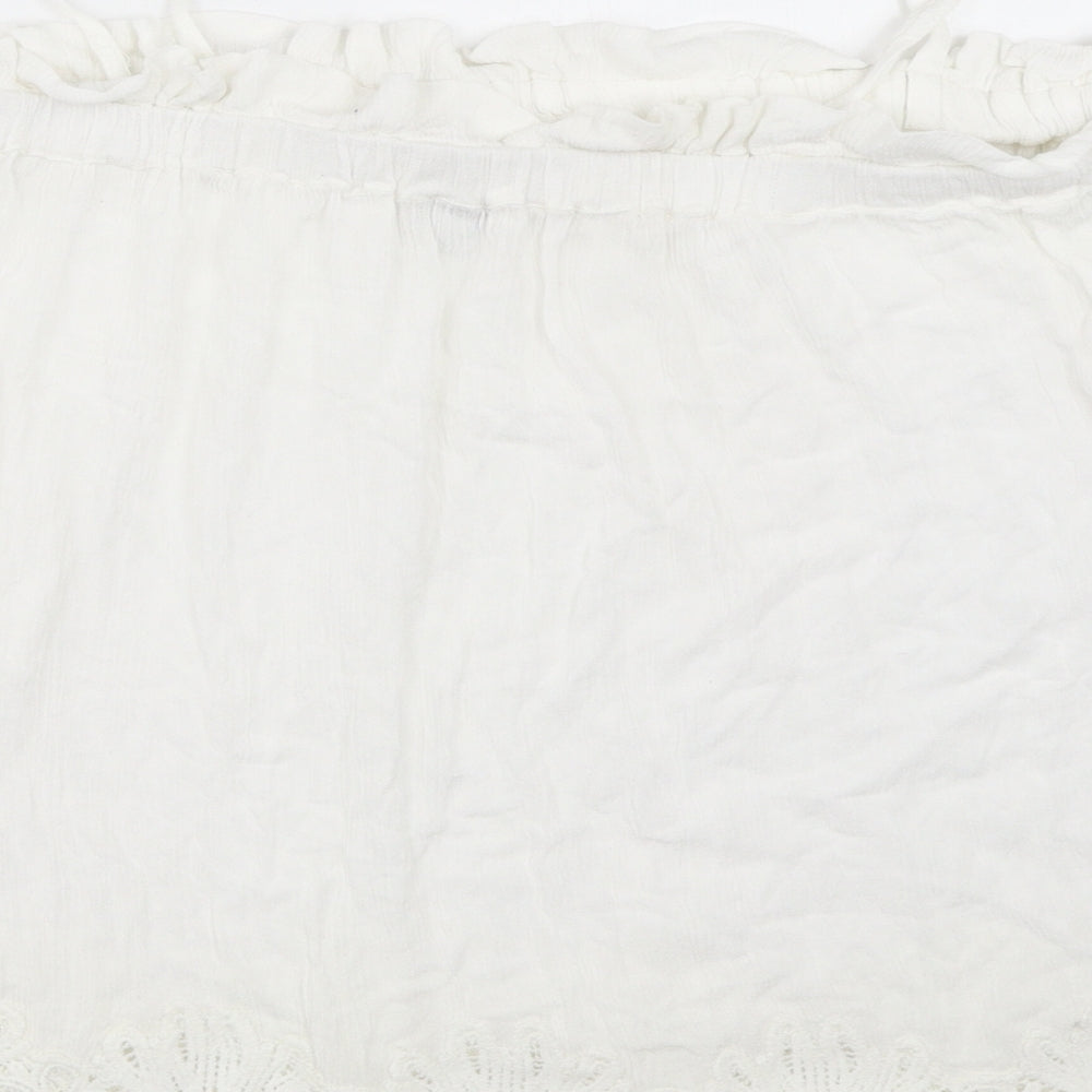 River Island Womens White   Basic Blouse Size 10