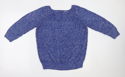 F&F Womens Blue   Pullover Jumper Size 10