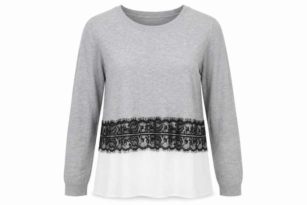 Peacocks Womens Grey   Basic Blouse Size 12