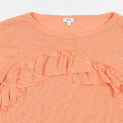 River Island Womens Orange   Basic Blouse Size 10
