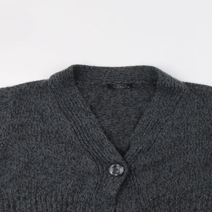 Bonmarché Womens Grey Cardigan Jumper Size M