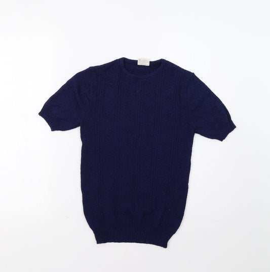 M&S Womens Blue   Pullover Jumper Size 14