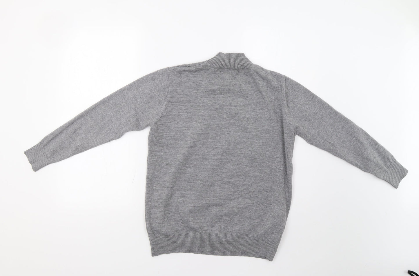 Lian Womens Grey   Pullover Jumper Size M  - Sequin Detail