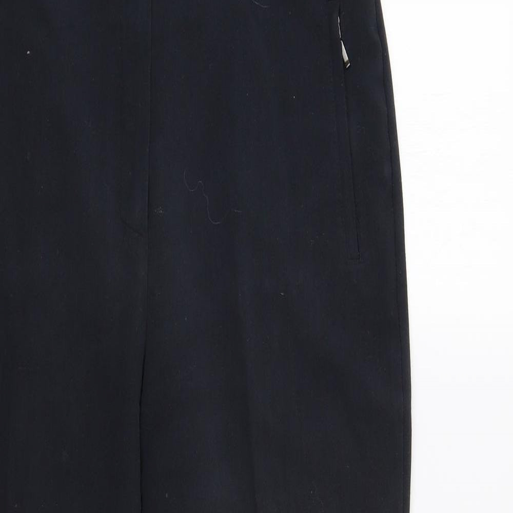 M&S Womens Blue   Dress Pants Trousers Size 12 L29 in
