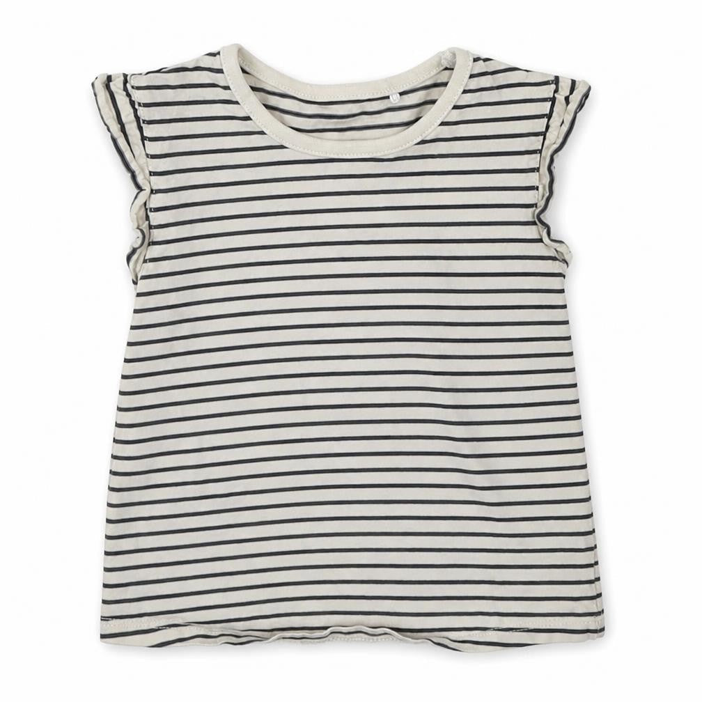 George Girls Multicoloured Striped  Basic T-Shirt Size 2-3 Years