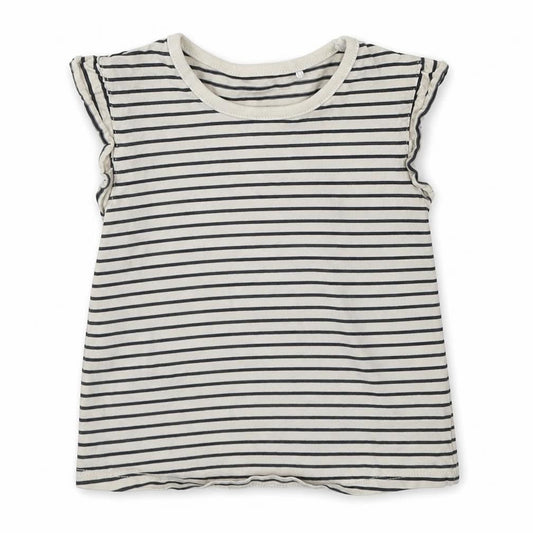 George Girls Multicoloured Striped  Basic T-Shirt Size 2-3 Years