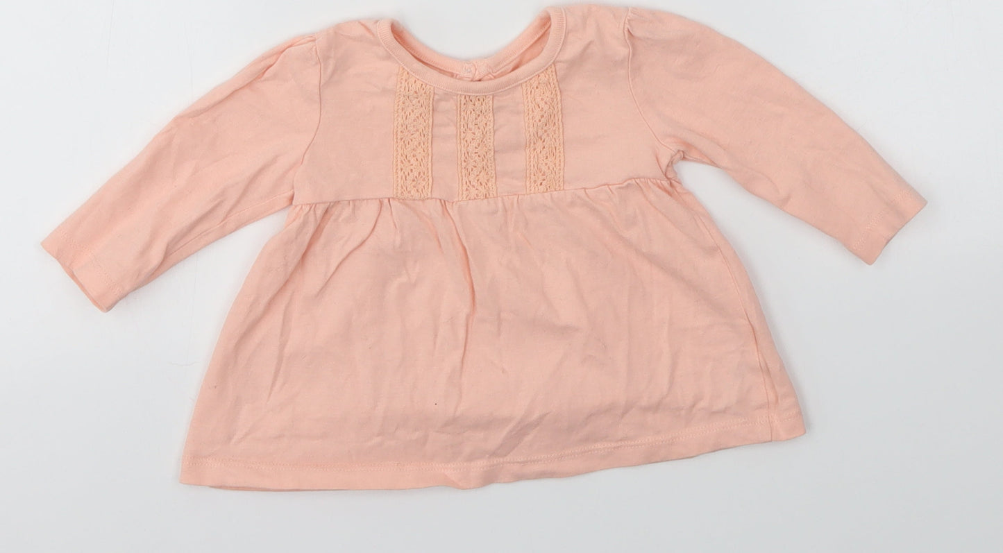 George Baby Pink   Basic Blouse Size 0-3 Months