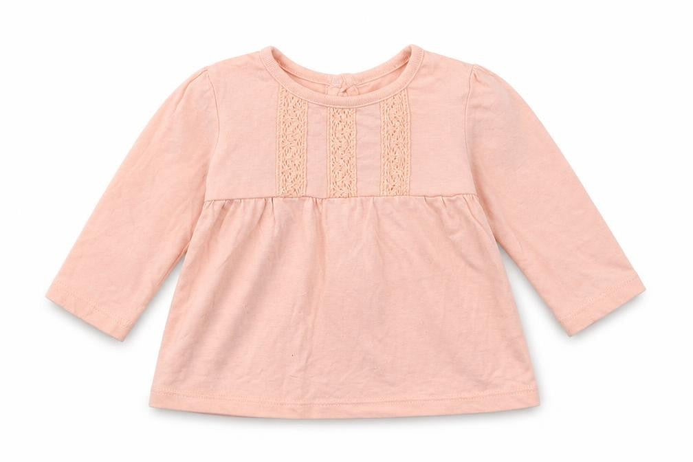 George Baby Pink   Basic Blouse Size 0-3 Months