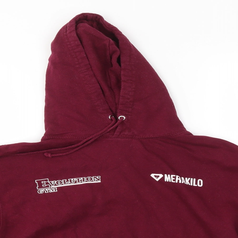 MERAKILO Womens Purple   Pullover Hoodie Size S  - EVOLUTION GYM