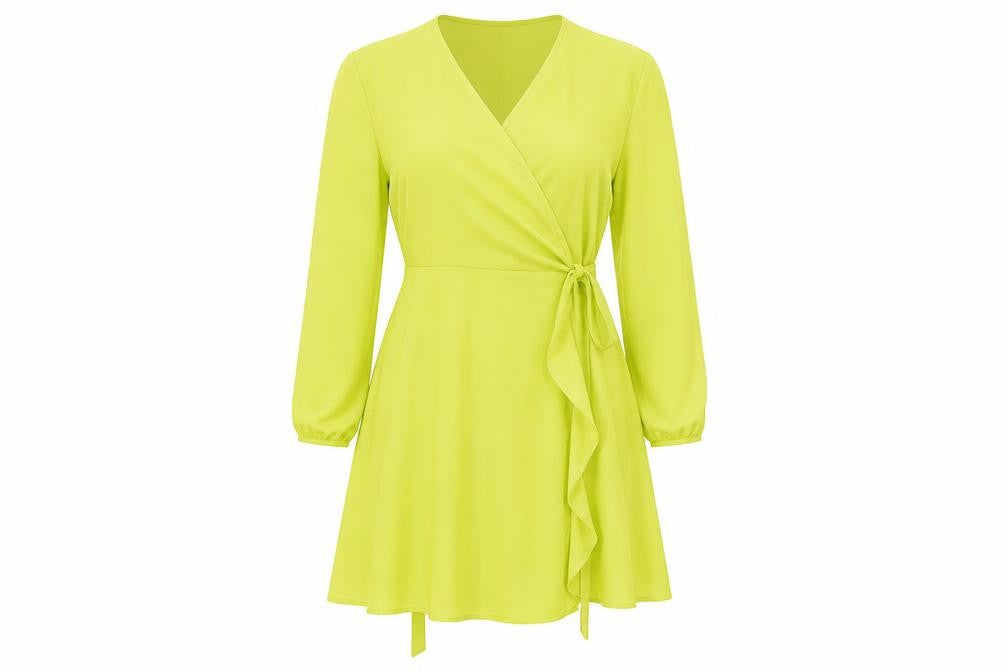 liquorish Womens Green    Robe Size 12