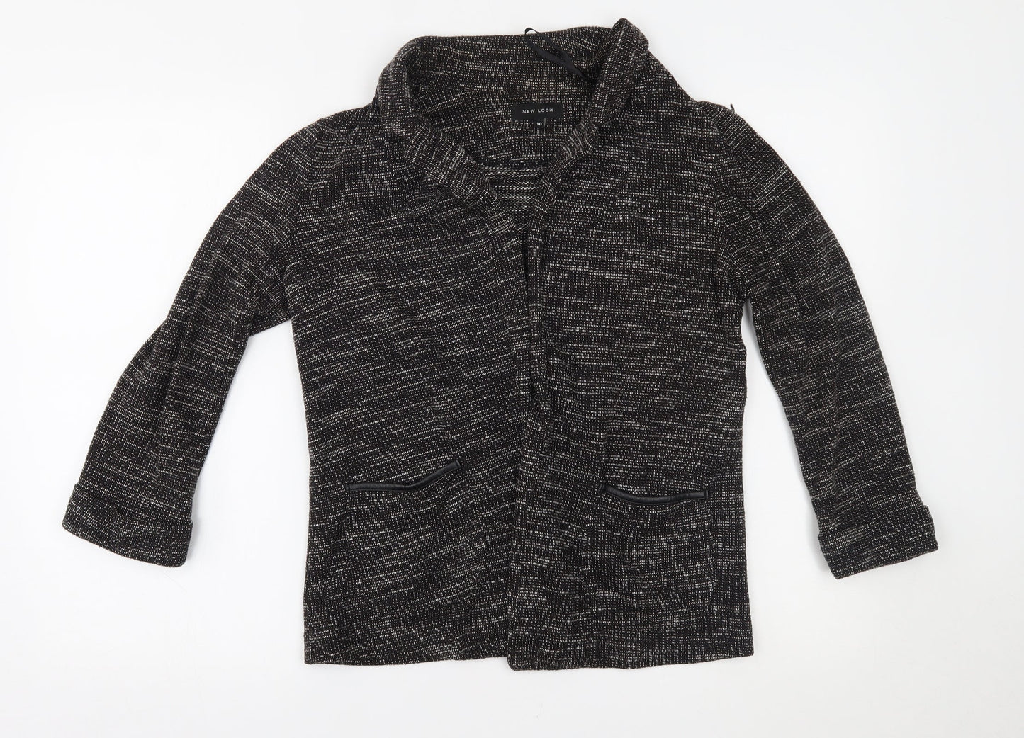 New Look Womens Grey   Cardigan Jumper Size 10