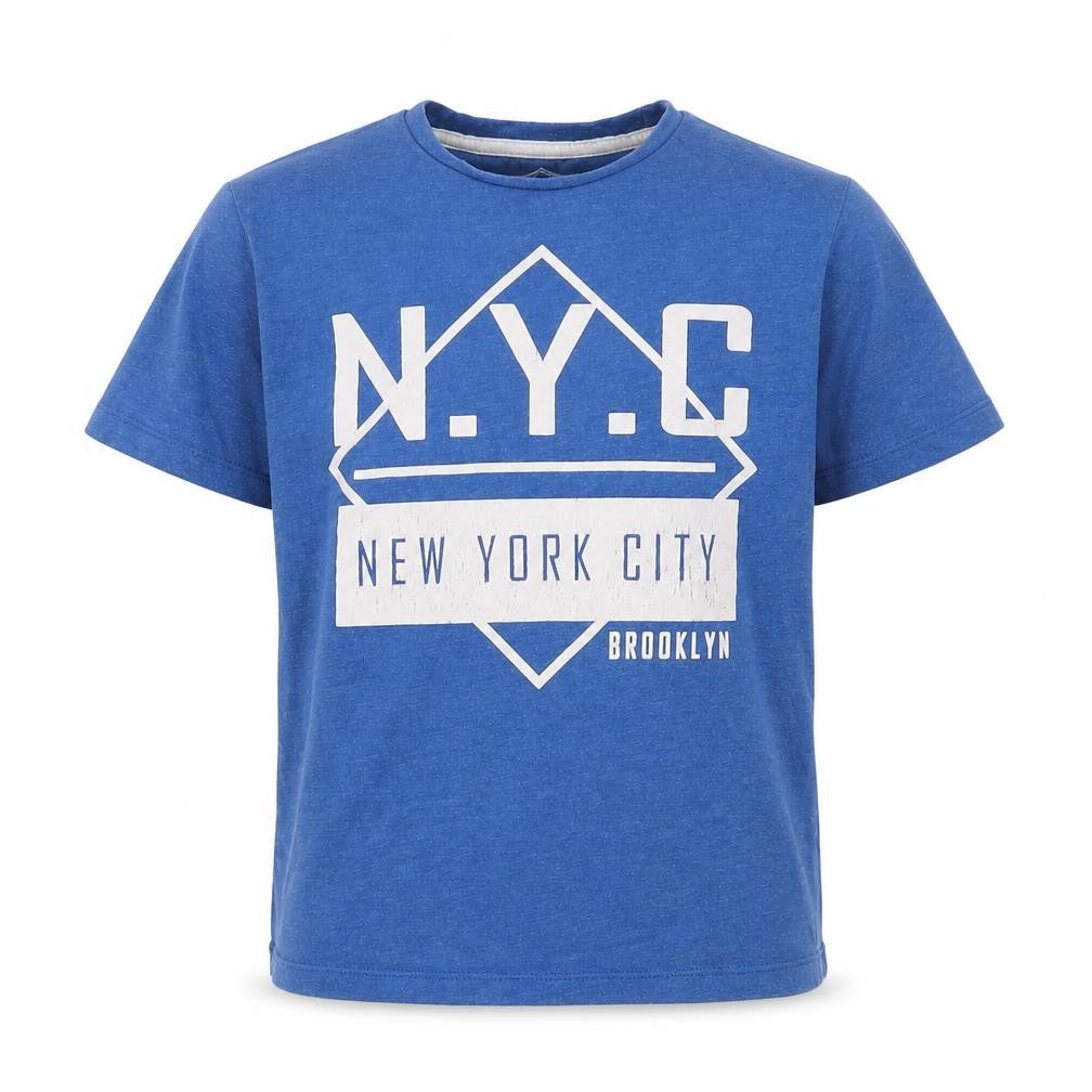 Matalan Boys Blue   Basic T-Shirt Size 8 Years