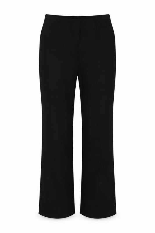 Papaya Womens Black   Trousers  Size 10 L26 in
