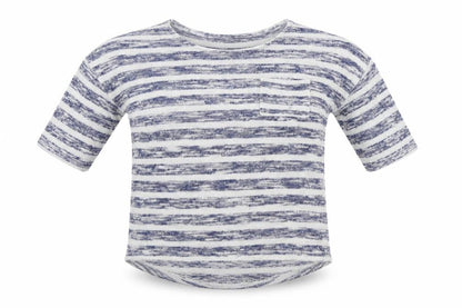 F&F Womens Blue Striped  Pullover Jumper Size 12