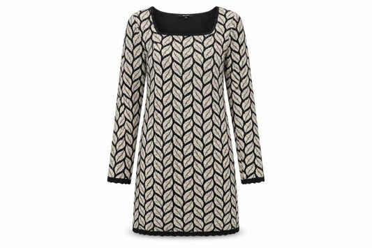 Stella Womens Beige Floral  Jumper Dress  Size M