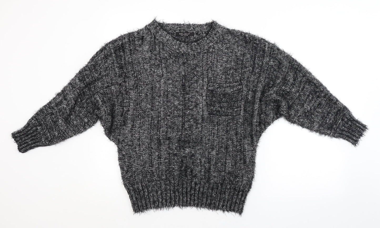 Select Womens Grey   Pullover Jumper Size 14