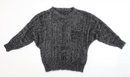 Select Womens Grey   Pullover Jumper Size 14