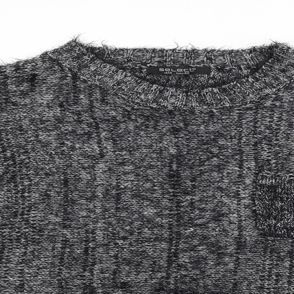 Select Womens Grey   Pullover Jumper Size 14
