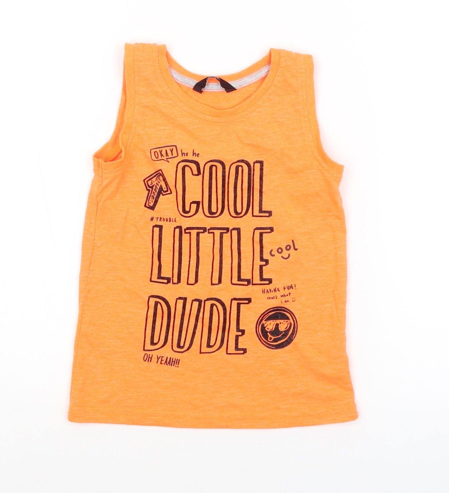 George Boys Orange   Basic Tank Size 4-5 Years