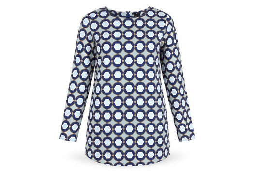 H&M Womens Multicoloured Argyle/Diamond  Jumper Dress  Size M