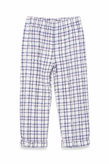 George Girls Multicoloured Check   Pyjama Pants Size 4-5 Years