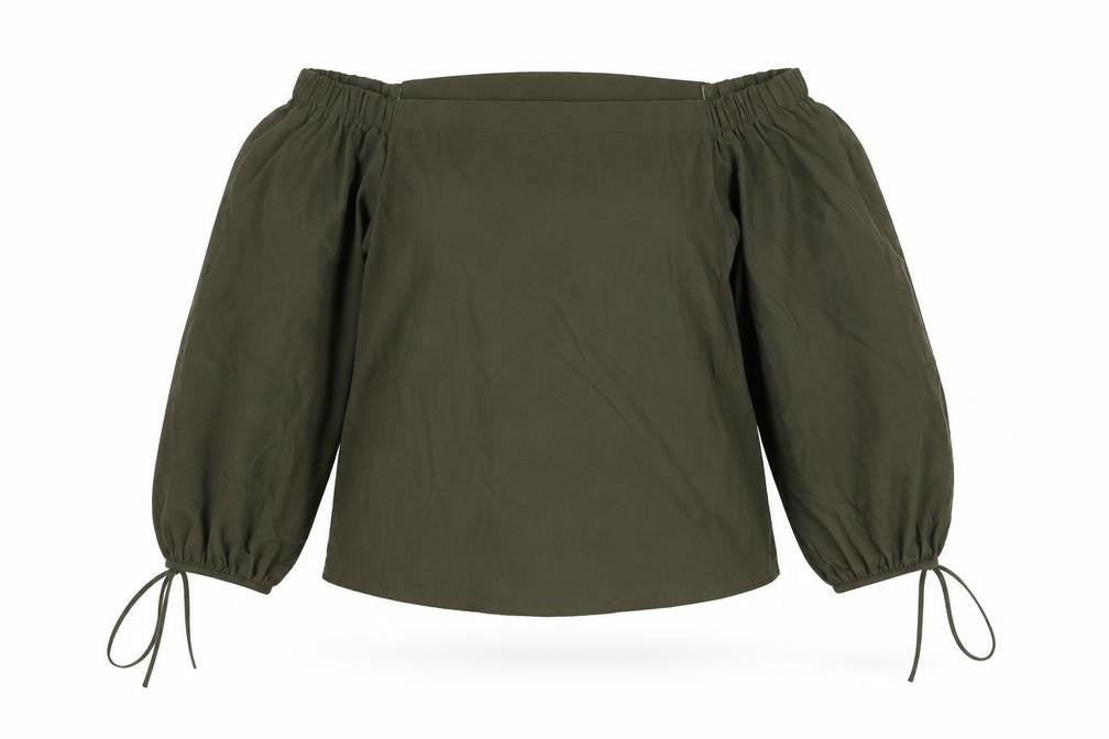 Vera & Lucy Womens Green   Basic Blouse Size L