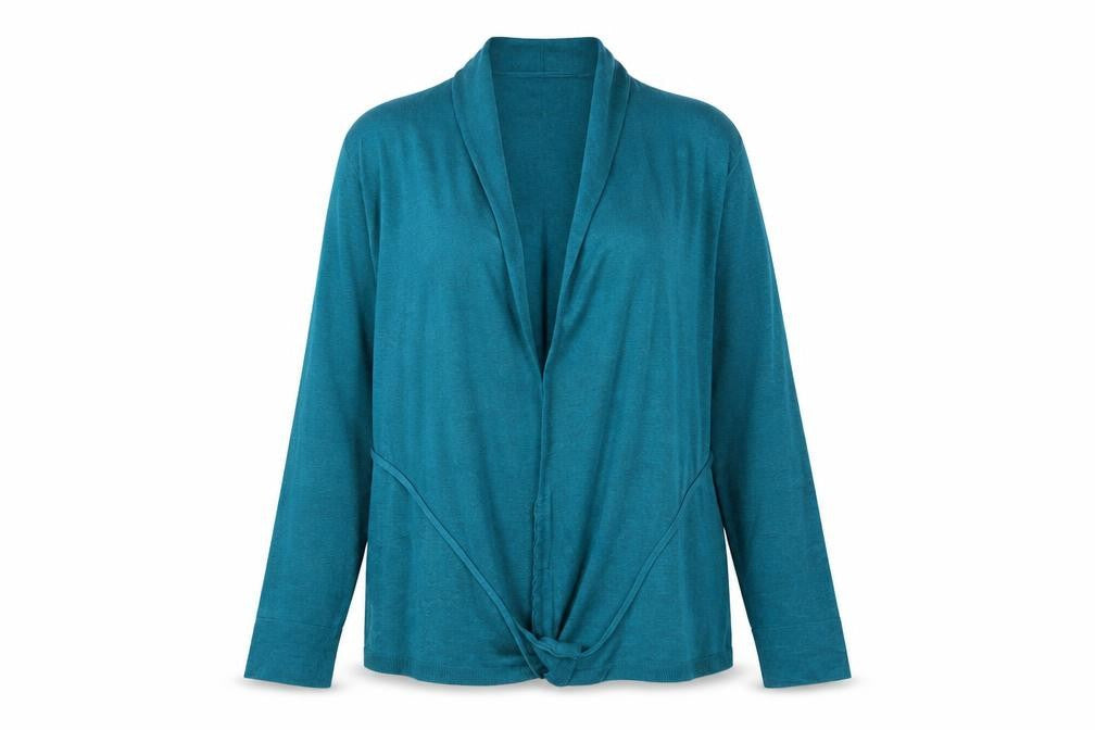 ELVI Womens Green   Cardigan Jumper Size S