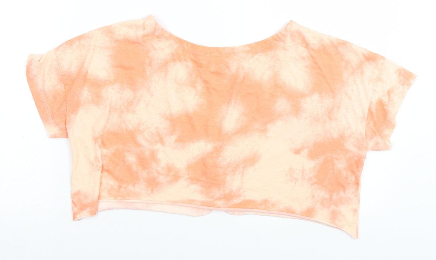 NEXT Womens Orange   Basic T-Shirt Size 10