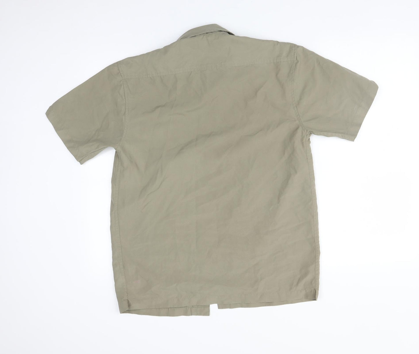 Cedar Wood State Mens Green    Button-Up Size S