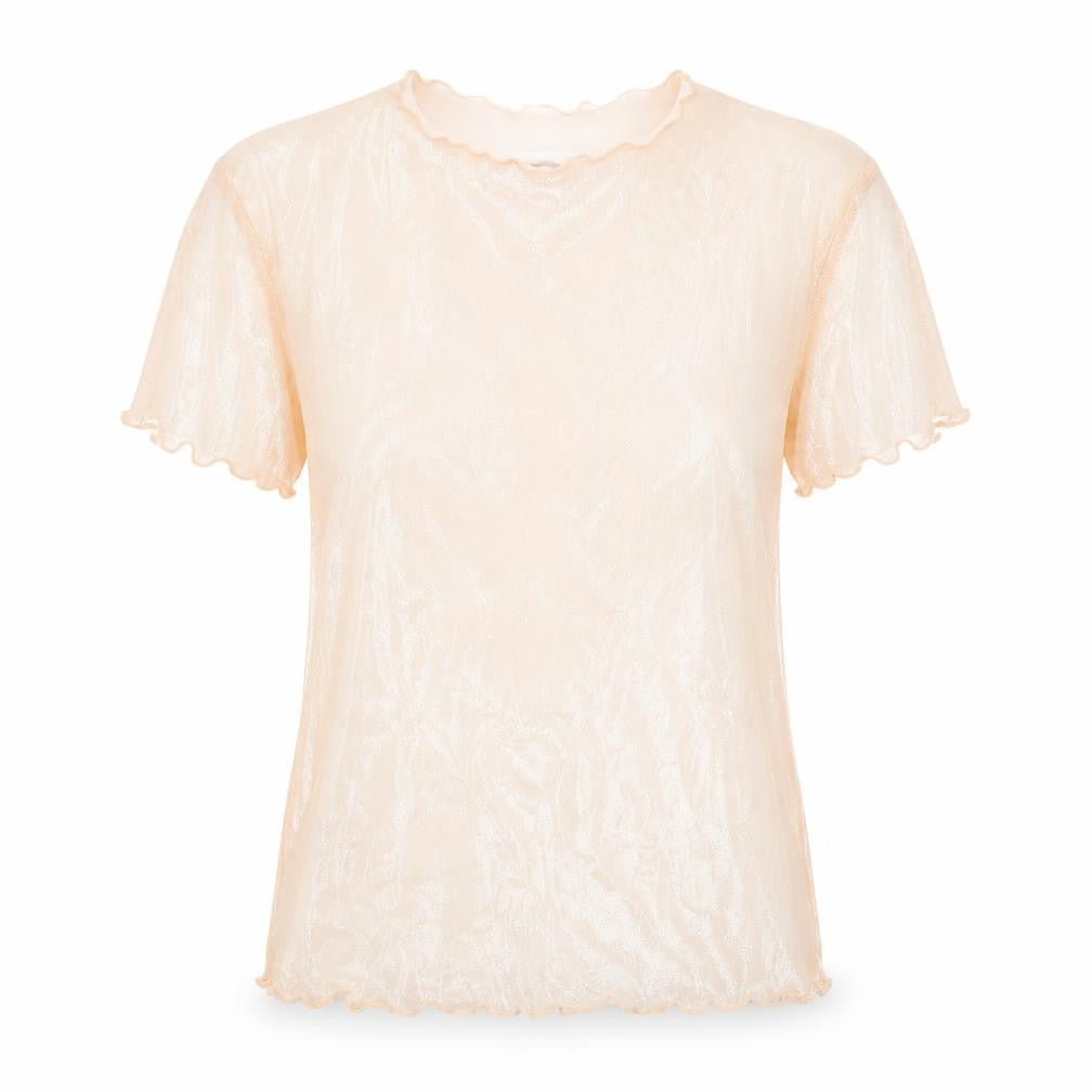 Topshop Womens Pink   Basic T-Shirt Size 6