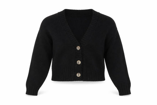 Boohoo Womens Black   Cardigan Jumper Size M