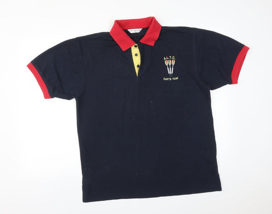 Kustom Kit Mens Blue    Polo Size L