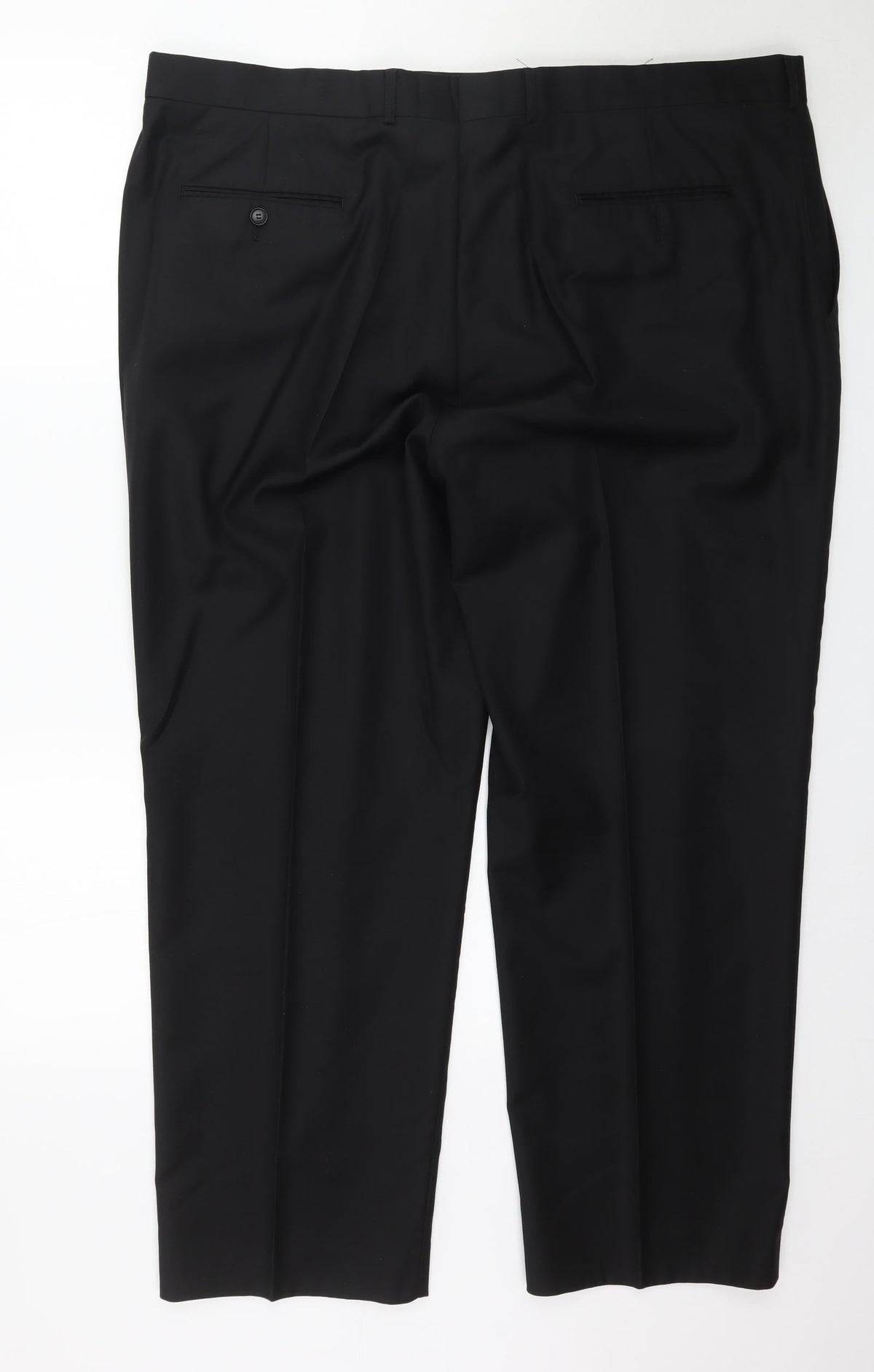 Preworn Womens Black   Trousers  Size 46 in L30 in