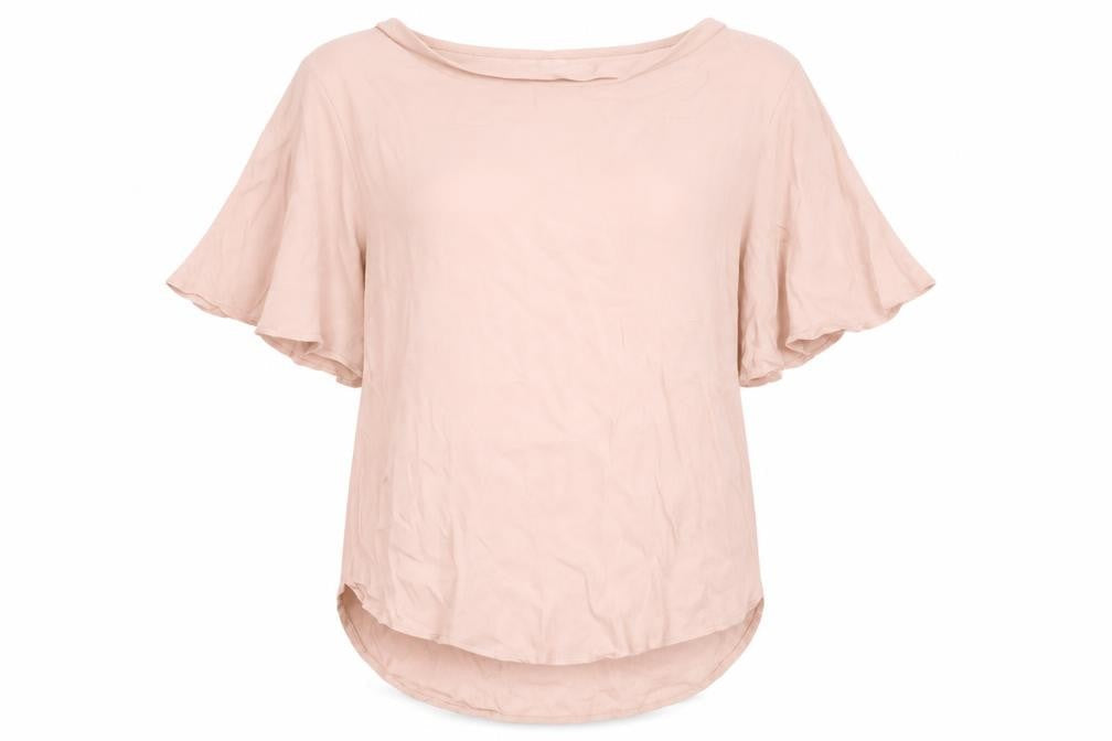H&M Womens Pink   Basic Blouse Size 10
