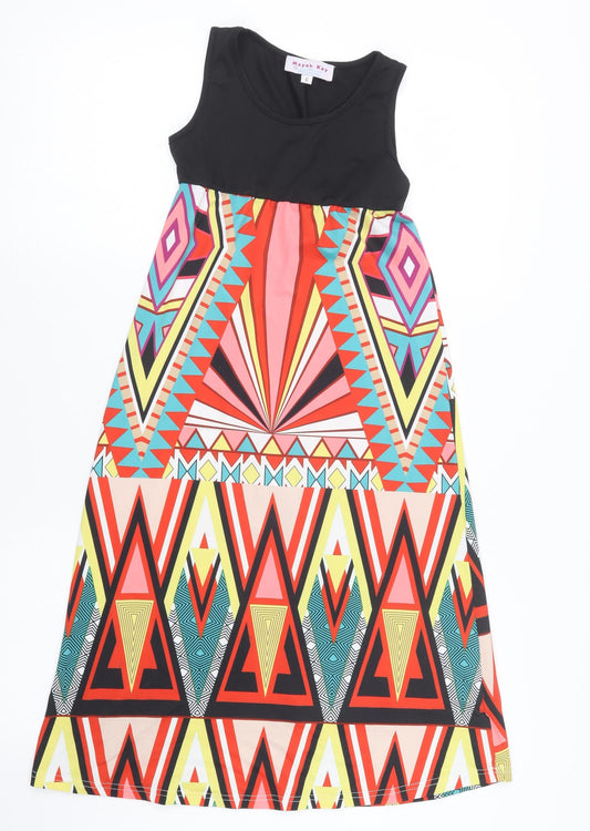 Mayah Kay Womens Black   T-Shirt Dress  Size 6
