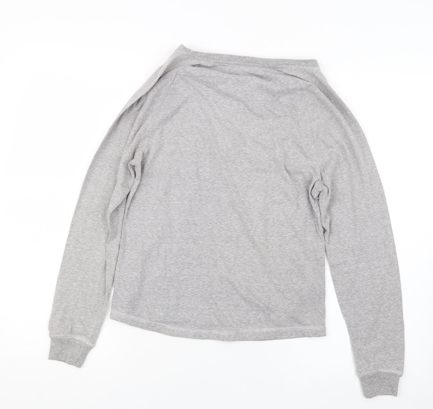 George Womens Grey Geometric  Top Pyjama Top Size 8