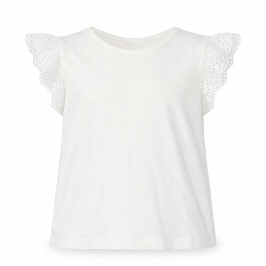 F&F Girls White   Basic T-Shirt Size 6-7 Years