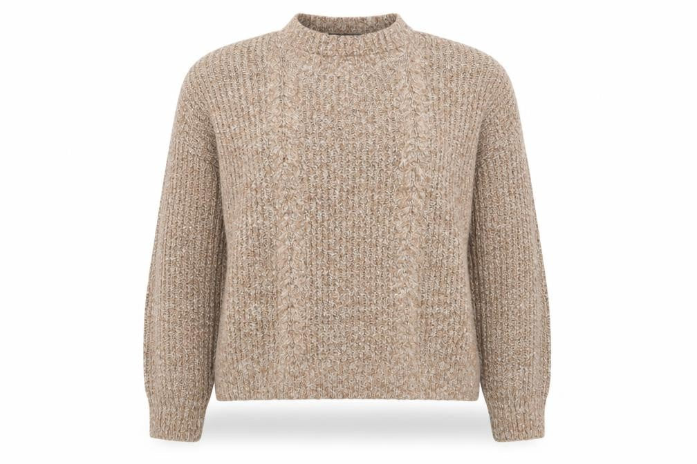 Primark Womens Beige  Knit Pullover Jumper Size 14