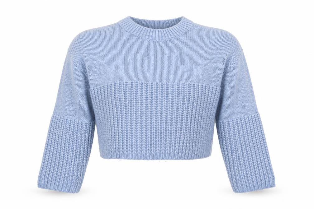 New Look Girls Blue  Knit Pullover Jumper Size 12-13 Years