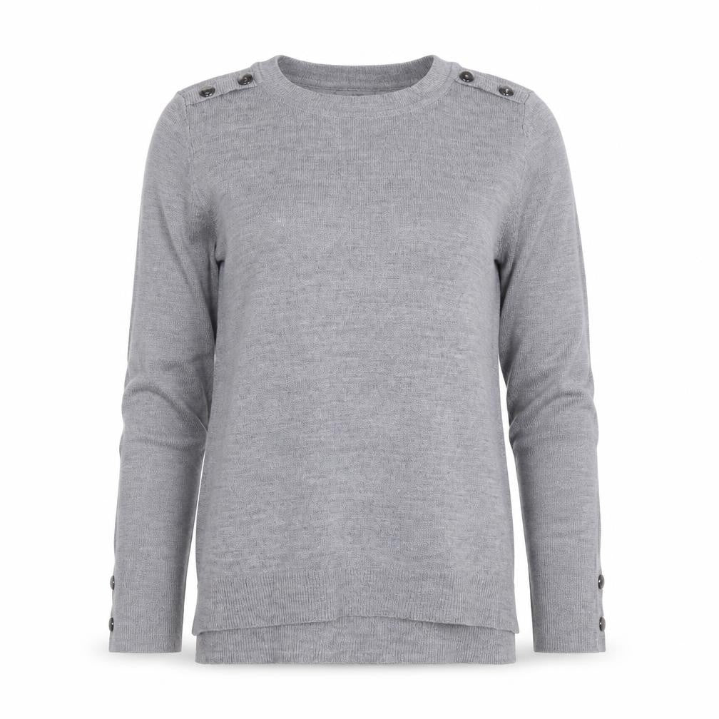 Primark Womens Grey  Knit Pullover Jumper Size 6