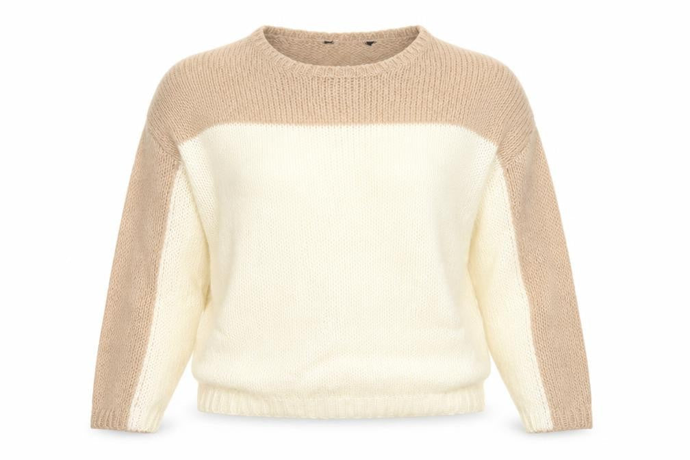 Dorothy Perkins Womens Pink  Knit Pullover Jumper Size S  - Colourblock