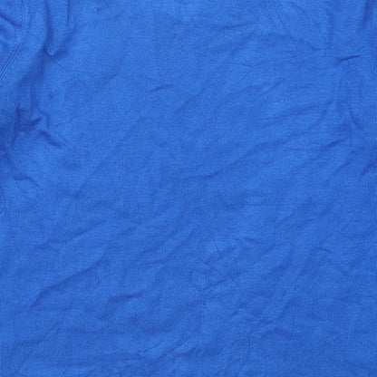 Casamia Womens Blue Knit Pullover Jumper Size S