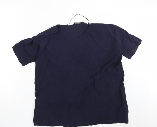Zara Womens Blue   Basic Blouse Size S