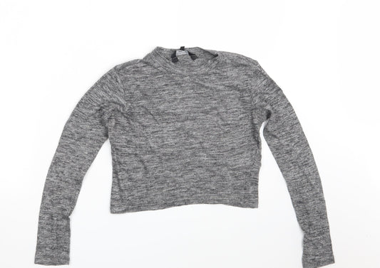 New Look Girls Grey   Cape Sweatshirt Size 12-13 Years