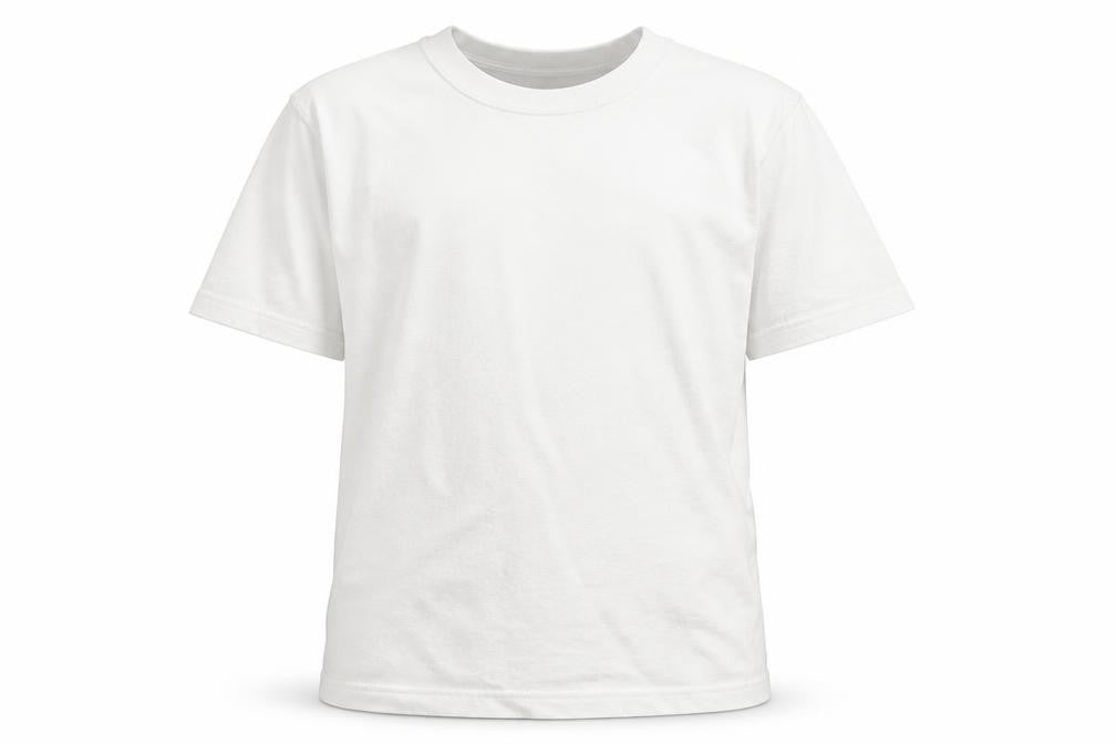 Banner Boys White   Basic T-Shirt Size 9-10 Years