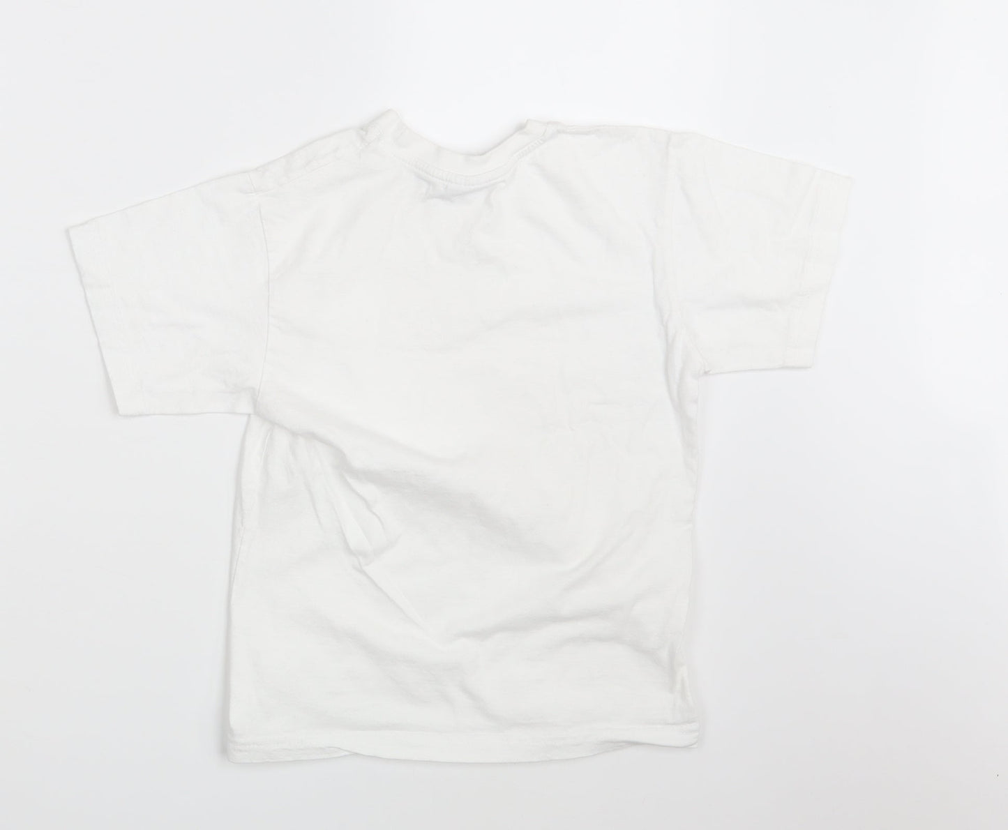 Banner Boys White   Basic T-Shirt Size 9-10 Years