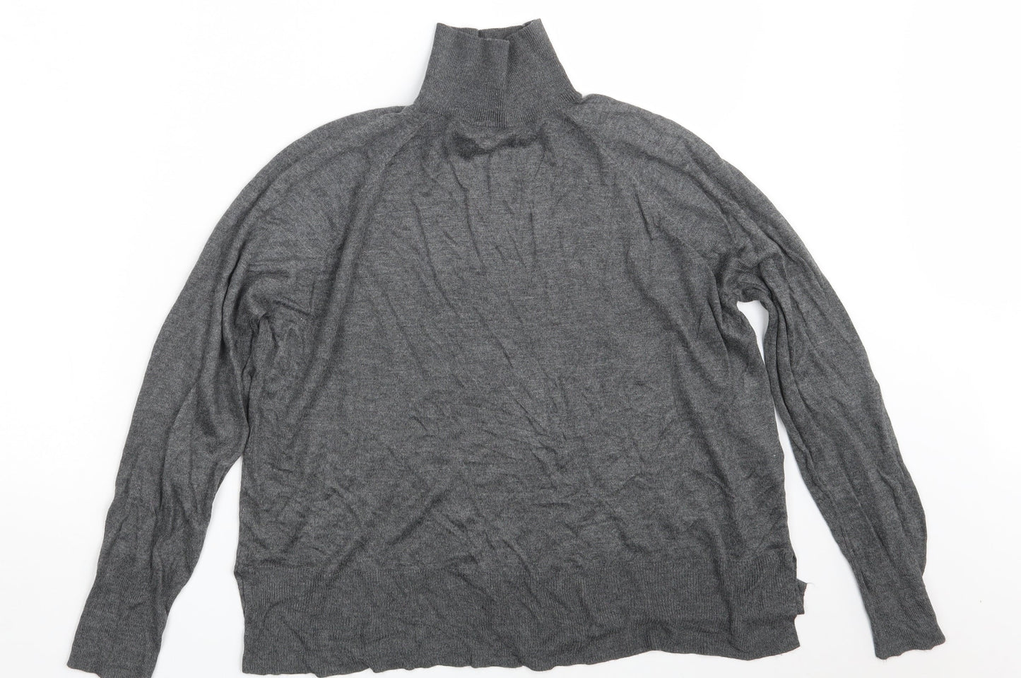 Zara Womens Grey   Pullover Sweatshirt Size M