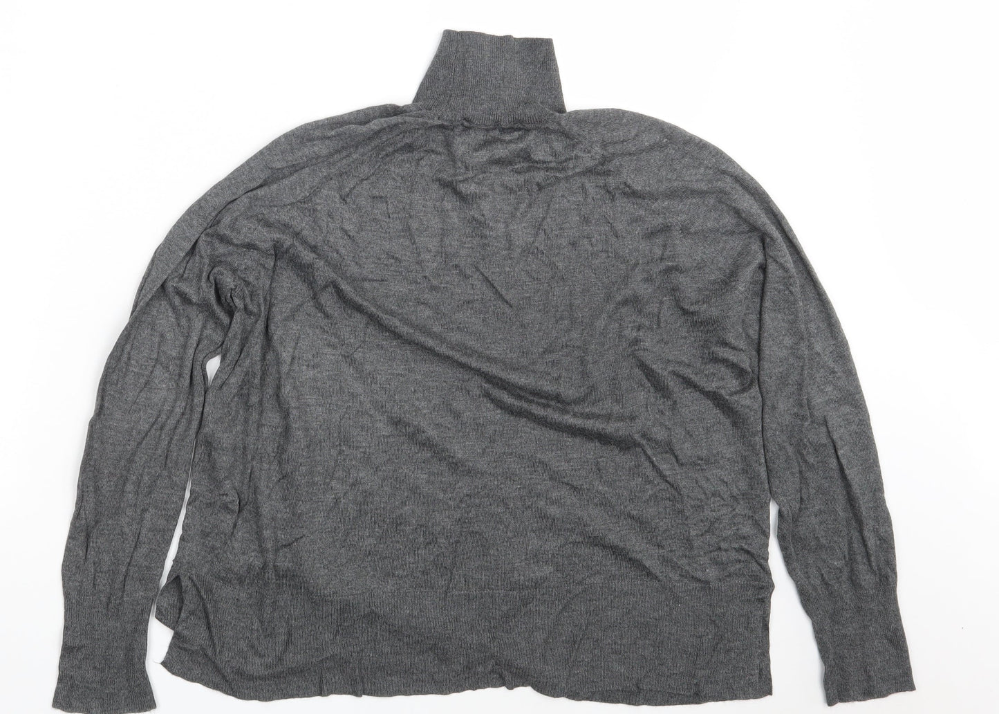 Zara Womens Grey   Pullover Sweatshirt Size M