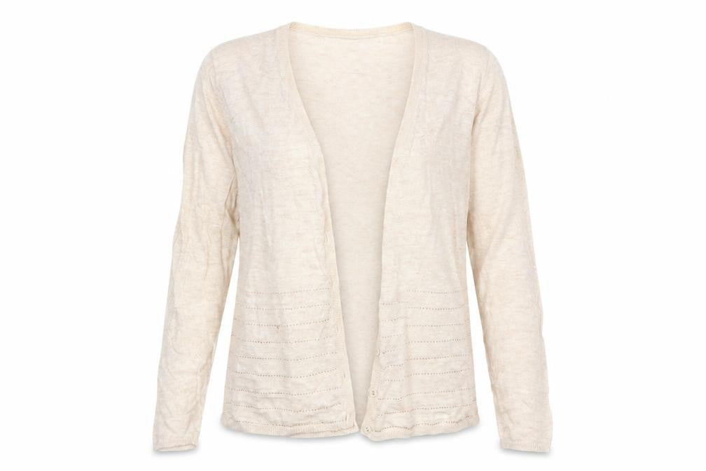 So Sweet Womens Beige   Wrap Jumper Size L